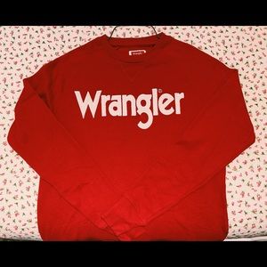 Wrangler crew neck sweater